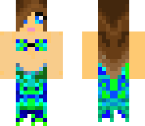 blue mermaid