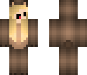 chibi bear girl