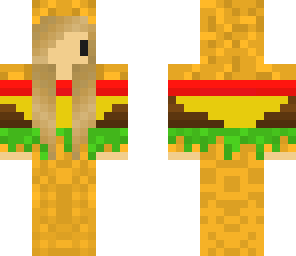 chibi burger onesie