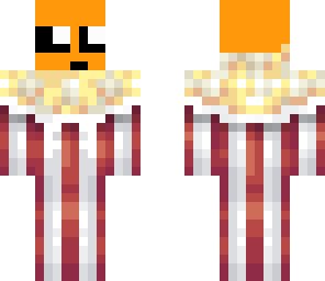 fish inside a god of yummy yummy popcorn