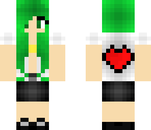 fancy girl green