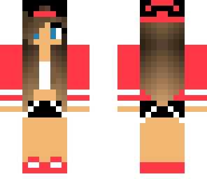red skater chick