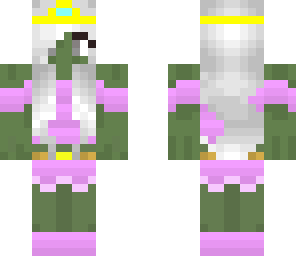 zombie princess with shorts and top pink