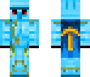 golem with headset and cape