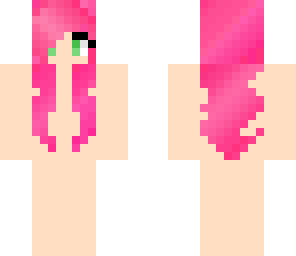 pink hair skin base