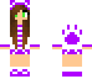 purple paw girl