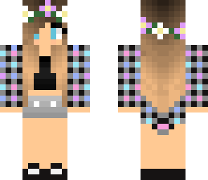 plaid girl