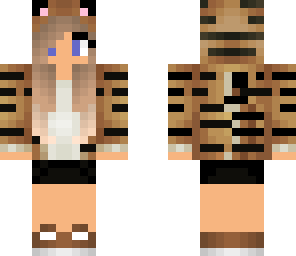 cute tiger girl