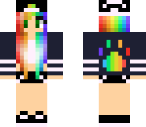 colorful girl