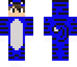 blue cat boy