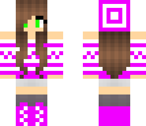 purple pattern jacket girl