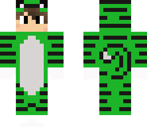 green cat boy