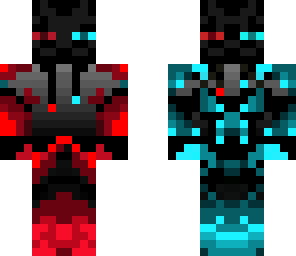 two face fire and water enderman