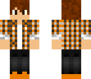 orange cool boy