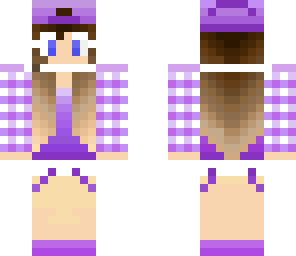 purple girl
