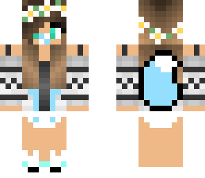 baby blue wolf girl