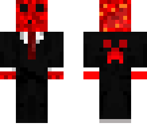 magma cube in a tux