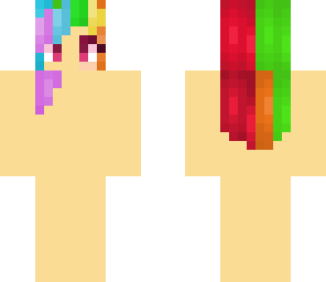 rainbow girl base