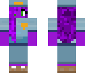 purple girl