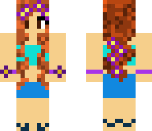 flower girl red hair