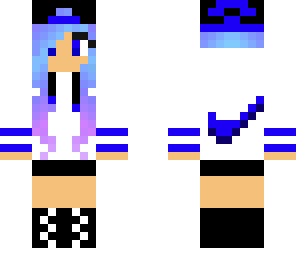 white and blue nike
