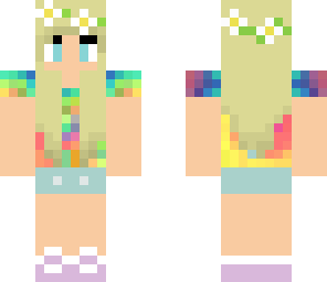 tye dye girl