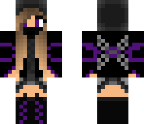 purple assassin girl