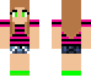 patterned pink girl