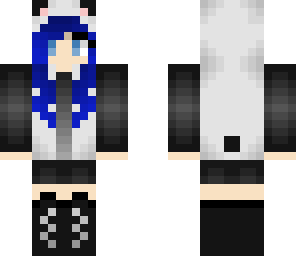 panda hoodie girl