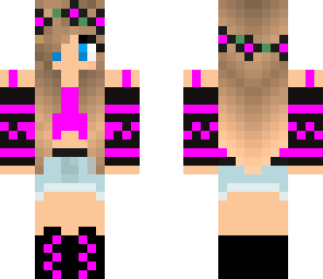 cute_girl_purple_and_black