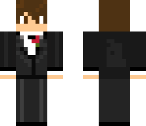 boy with a tux