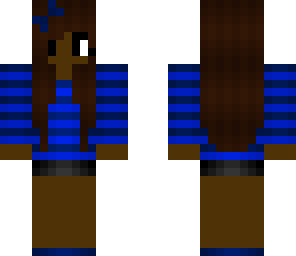 blue navy girl