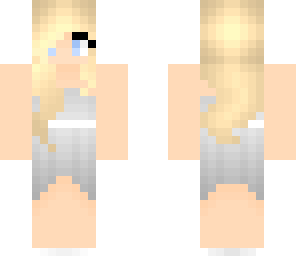 silver dress