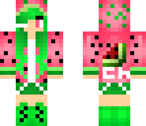 watermelon gamer girl