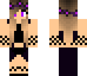 black night dress 