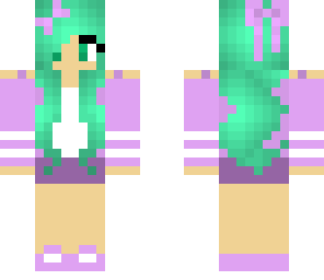 cute aqua girl 
