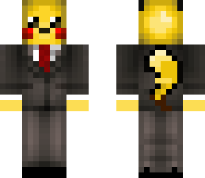 pika in suit