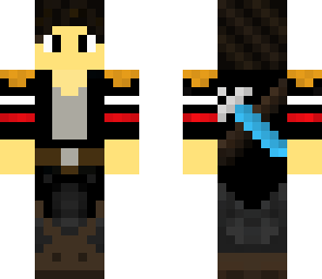 teenager pvp with hoodie sword 'refixed'