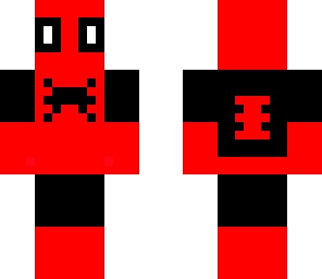 black and red spiderman