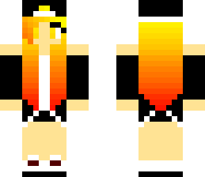 fire hair cool girl