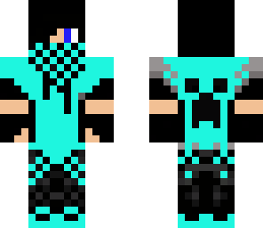 blue teenager