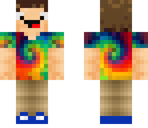 rainbow shirt idiot