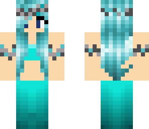 blue mermaid