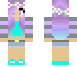 edited dyed hair girl