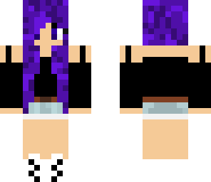 purple hair
