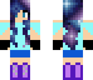 me with galaxy hair fixed