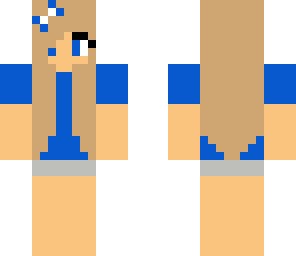 blue girl