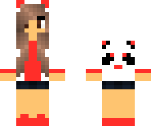 red panda girl