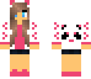 pink panda girl 2
