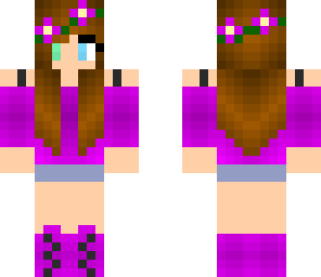 flower crown girl